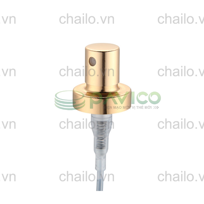 Vỏ chai nhôm xiết nắp xịt phun sương khử mùi