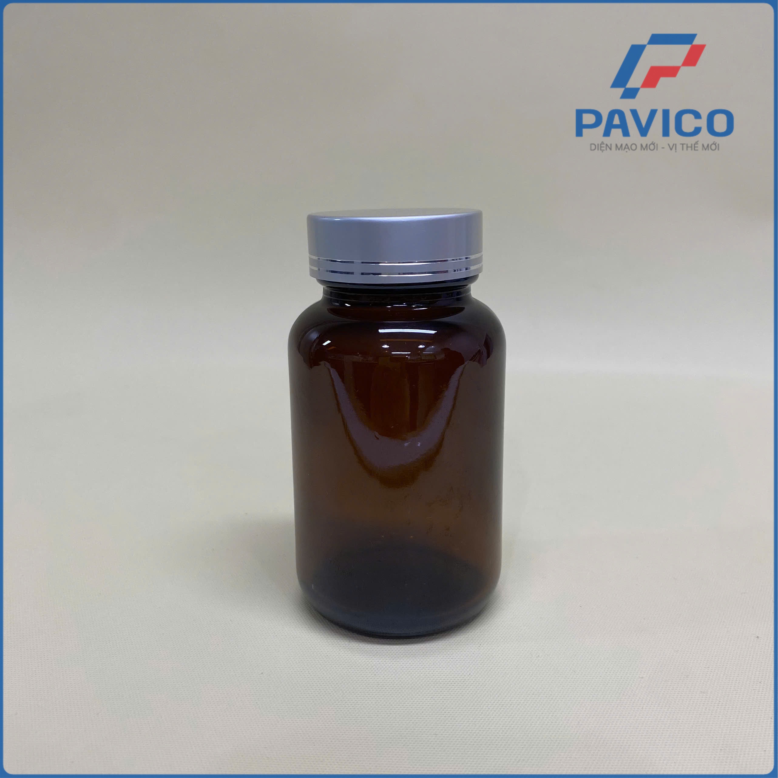 Chai thuốc viên thủy tinh 120cc-36mm