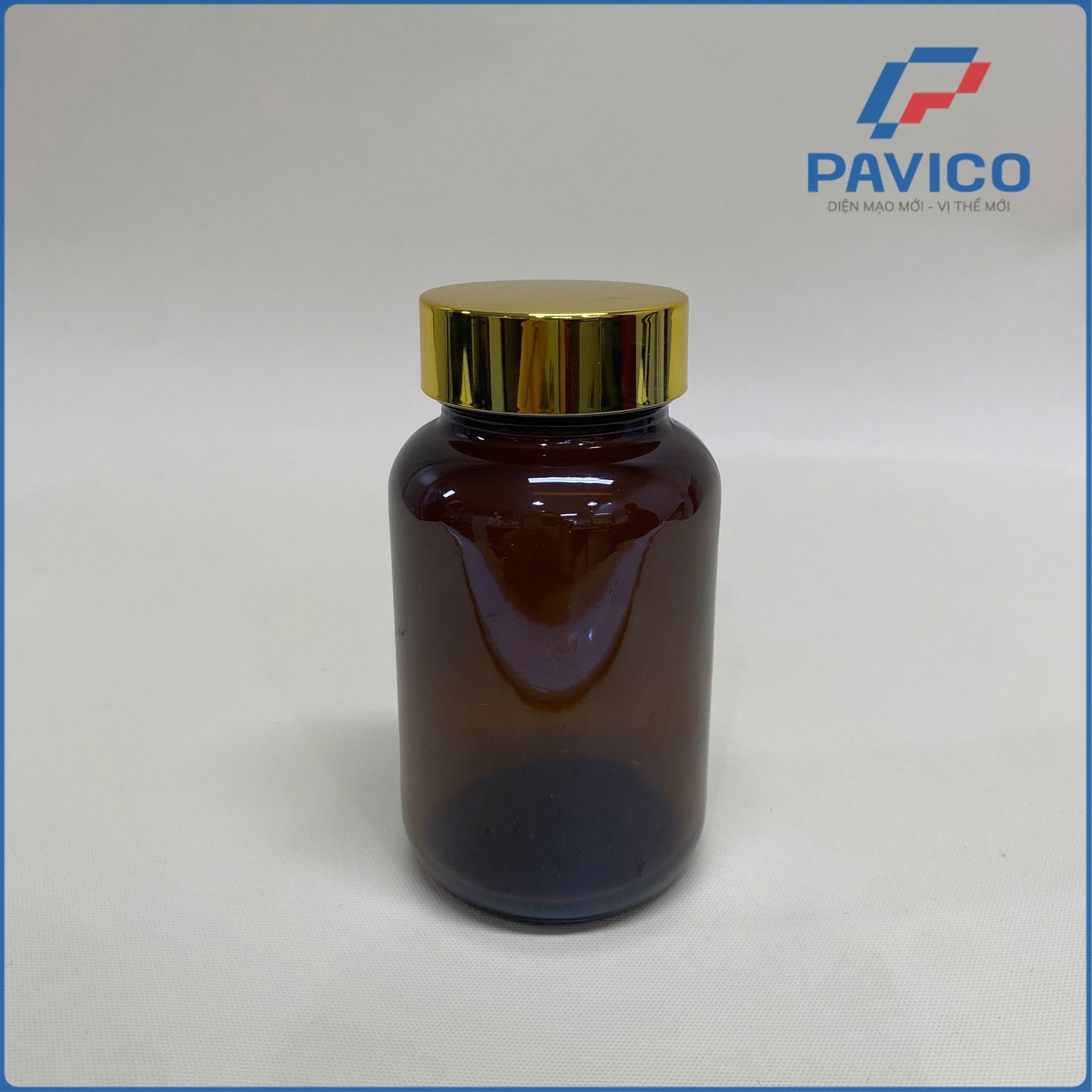 Chai thuốc viên thủy tinh 120cc-36mm