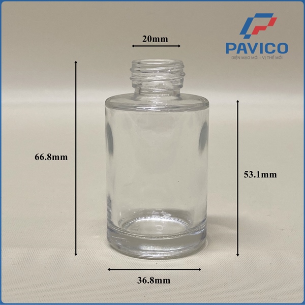 Chai serum trong/phun mờ 30ml-20mm(TA30)