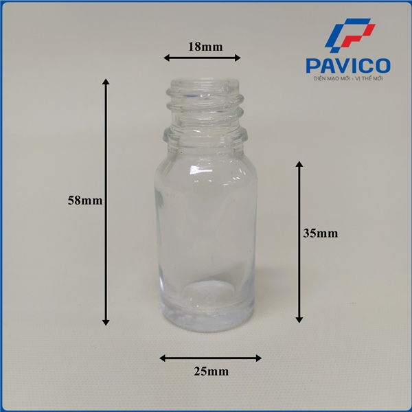 TD10-Chai tinh dầu 10ml