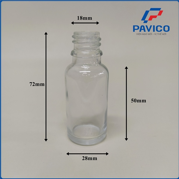 Chai tinh dầu 20ml