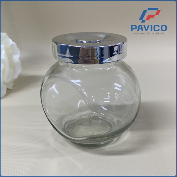 TE180-Hũ thủy tinh nghiêng 180ml