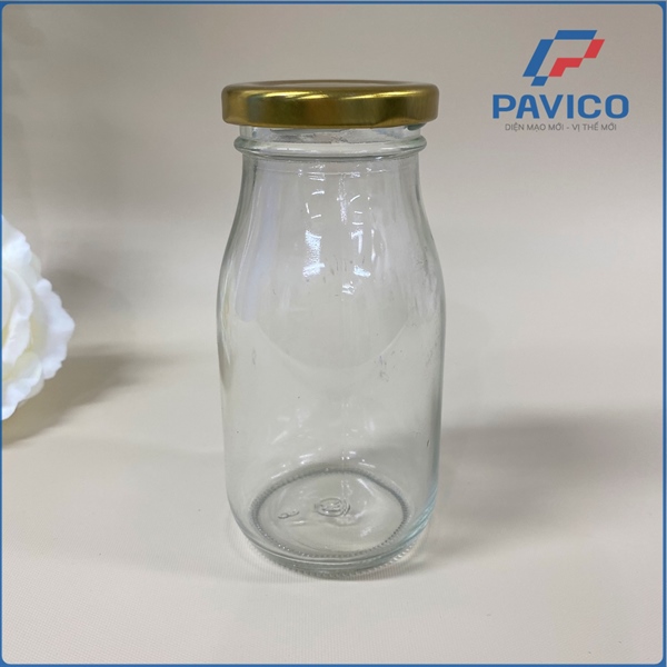 TH240-Chai trà vuông 240ml