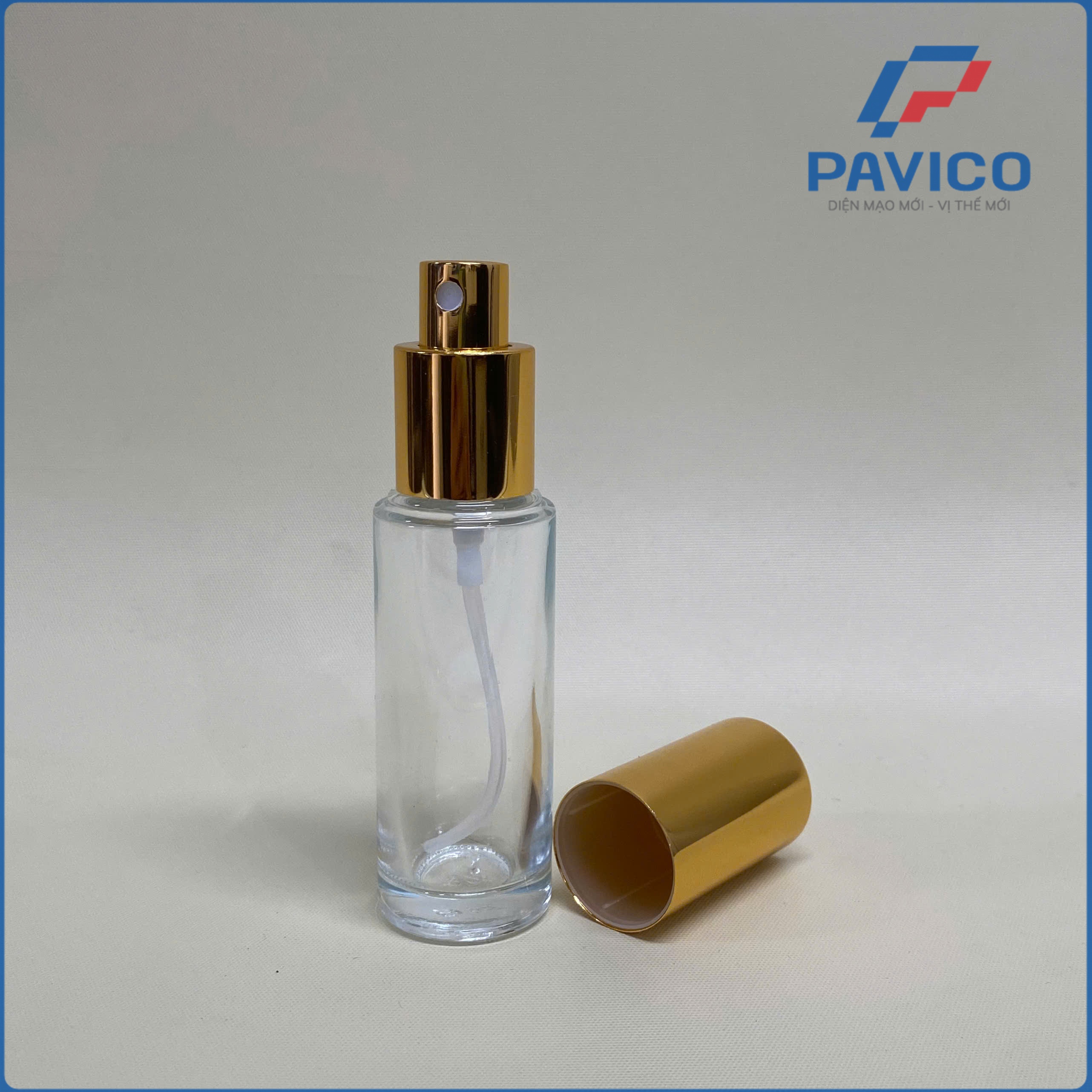 Nắp xịt nhôm vàng - 20mm