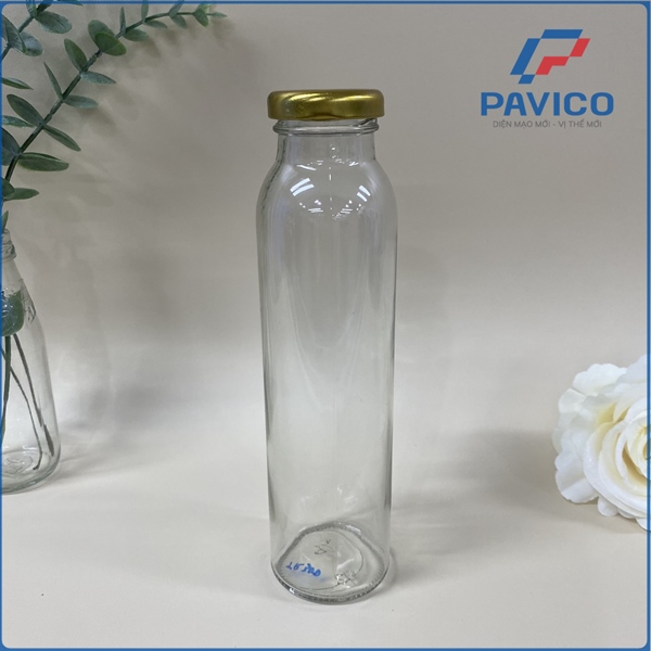 TR300-Chai trà tròn 300ml