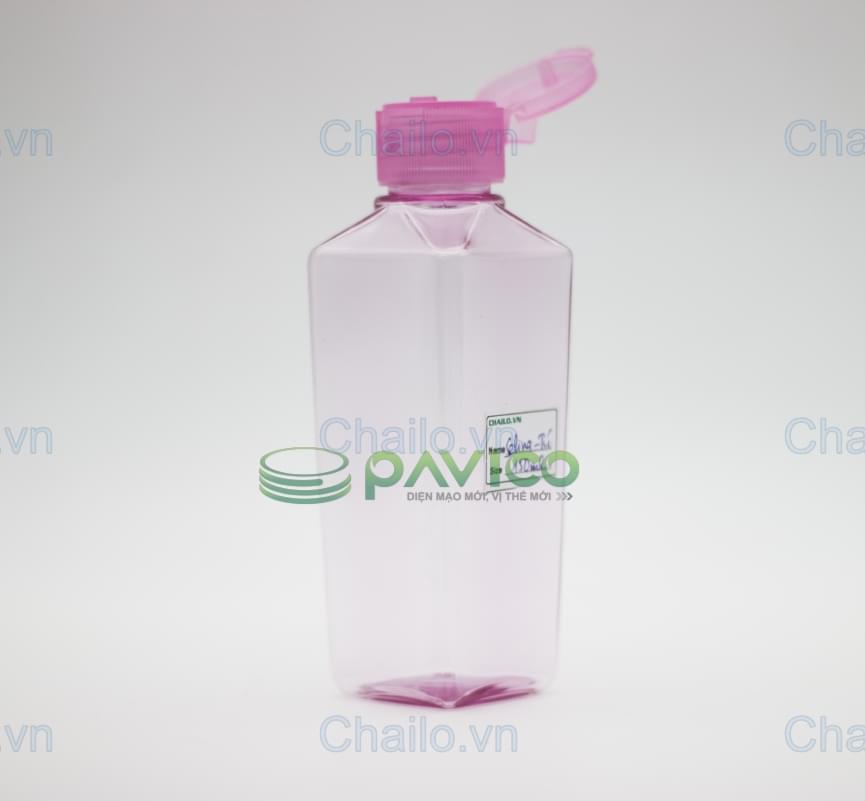 Lọ nhựa đựng dung dịch nước rửa tay