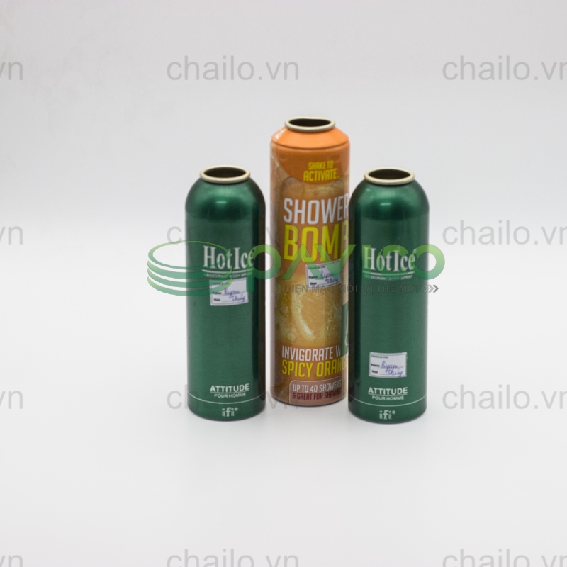 Vỏ chai nhôm nắp xiết 220ml