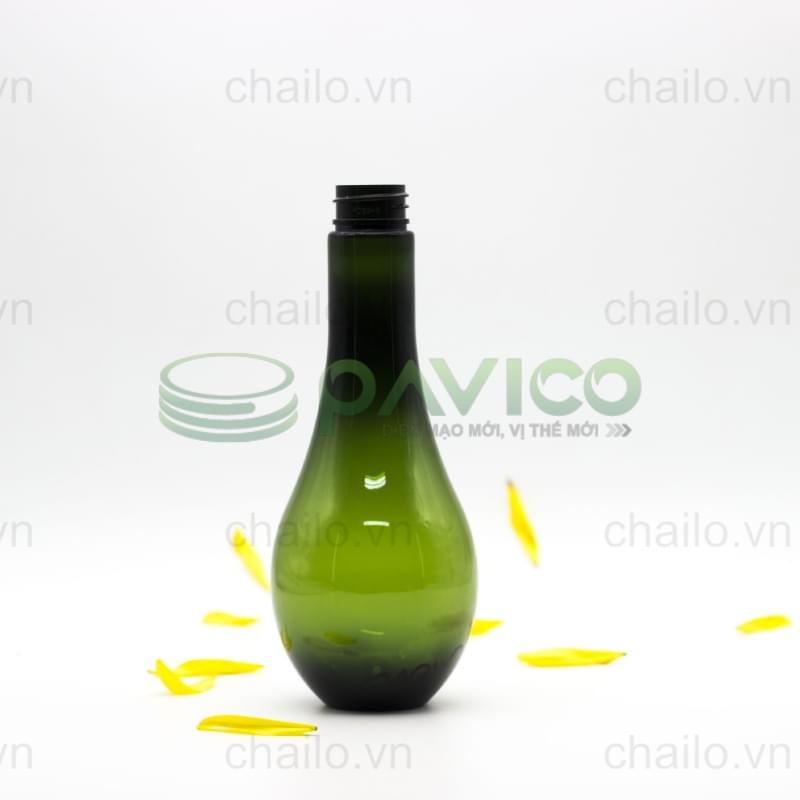 Chai nhựa pet đựng rượu hình bầu 250ml