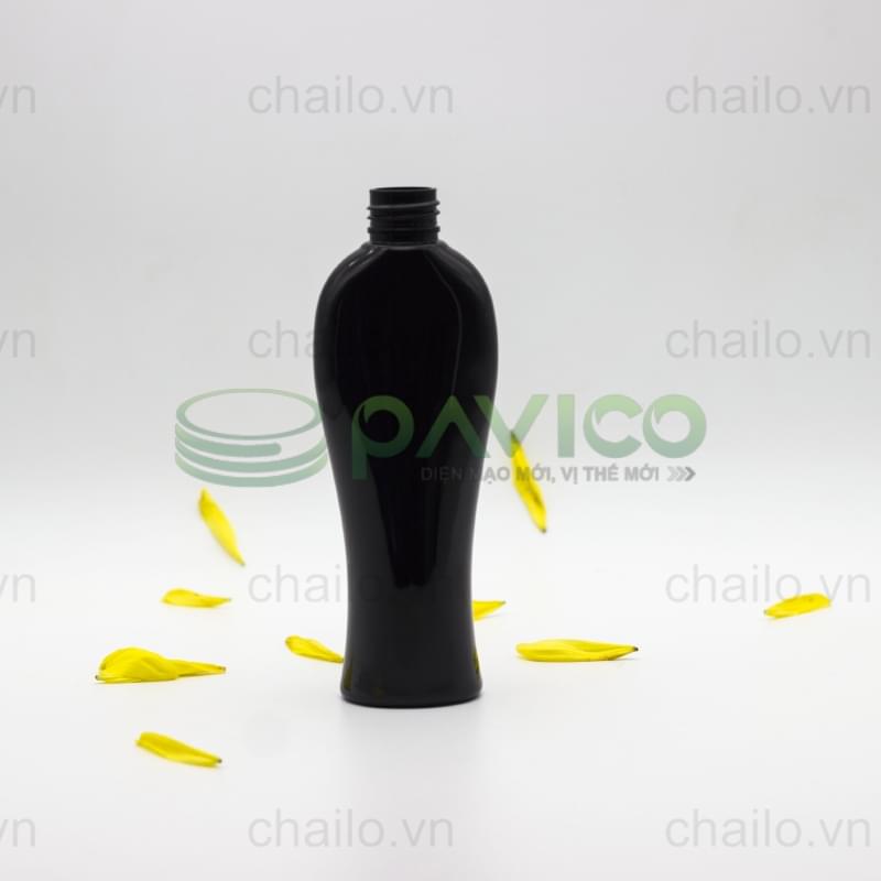 Chai nhựa pet đựng dầu gội mỹ phẩm 350ml