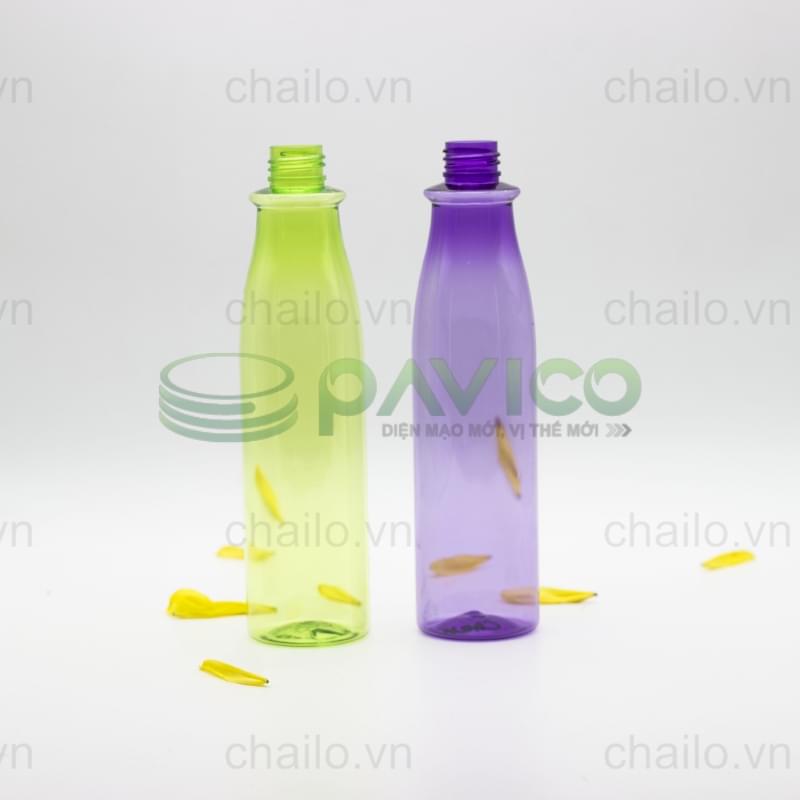 Chai nhựa pet dáng cao 300ml