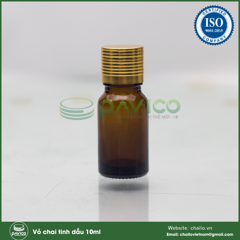 vo chai dung tinh dau 10ml