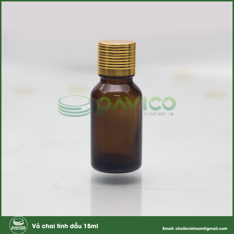 Bộ vỏ chai tinh dầu 15ml