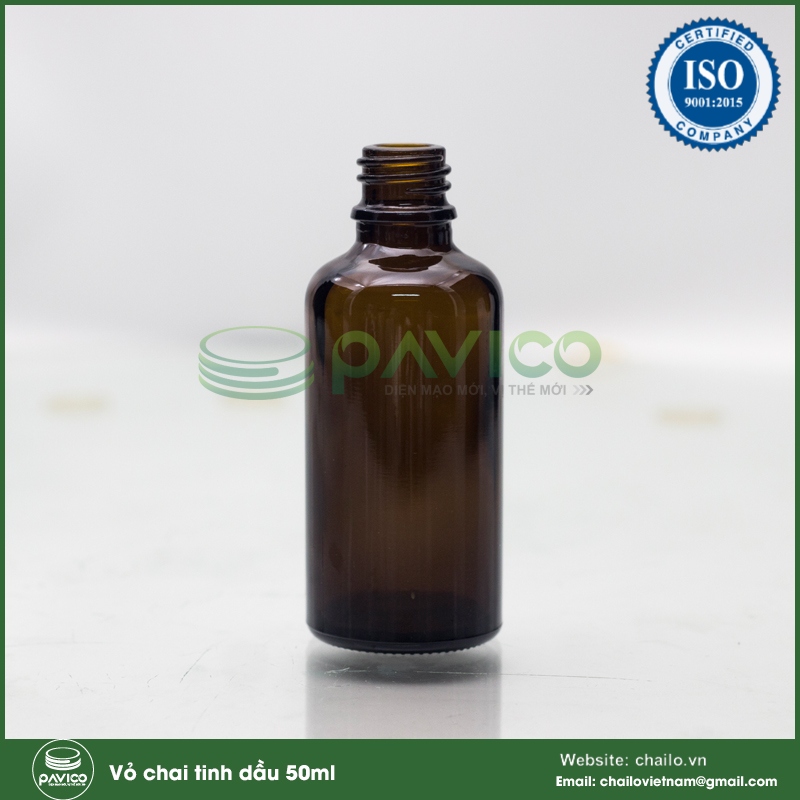 Vỏ chai tinh dầu 50ml đủ các loại nắp nút