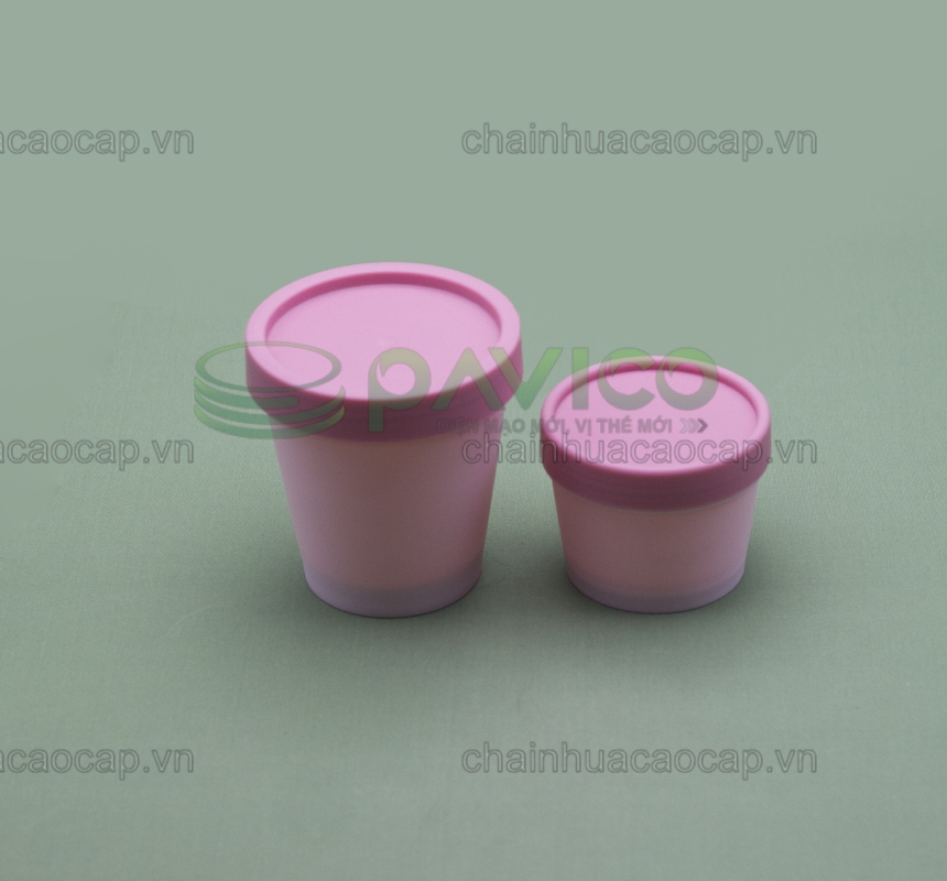 Hũ nhựa 50ml 100ml làm sữa chua