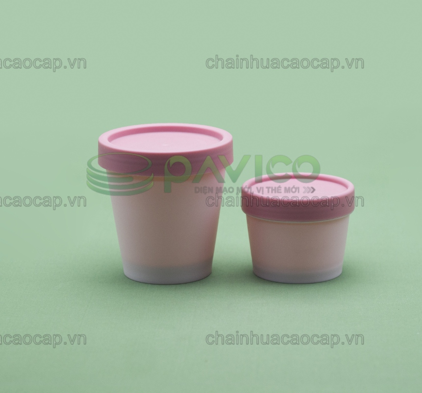 Hũ nhựa 50ml 100ml làm sữa chua