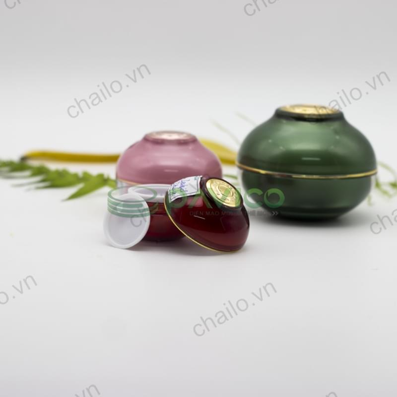 Bộ hũ mỹ phẩm acrylic cao cấp AC-32