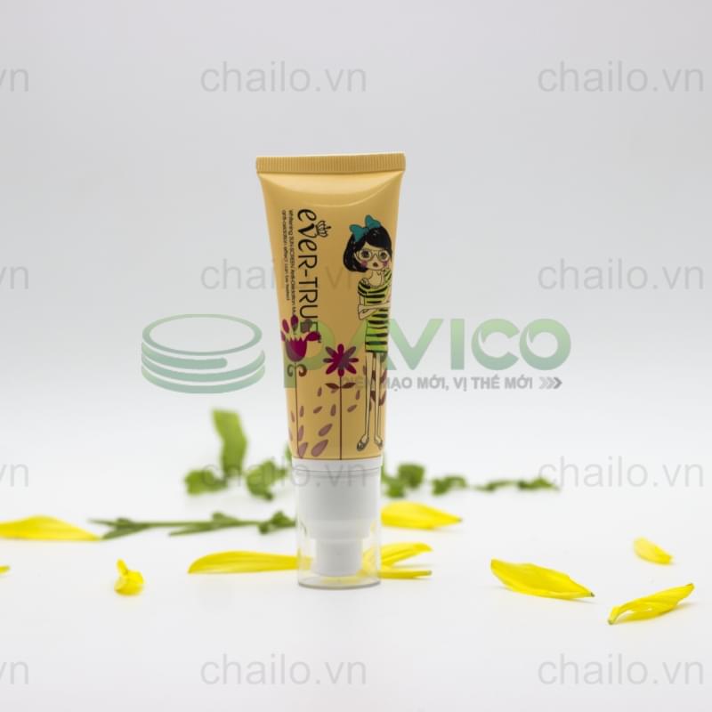 Vỏ tuýp nhựa nắp bơm kem 50g T-34