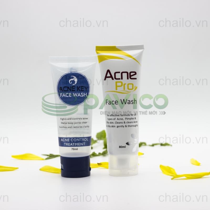 Vỏ tuýp đựng kem mỹ phẩm Acne 70ml 80ml T-37