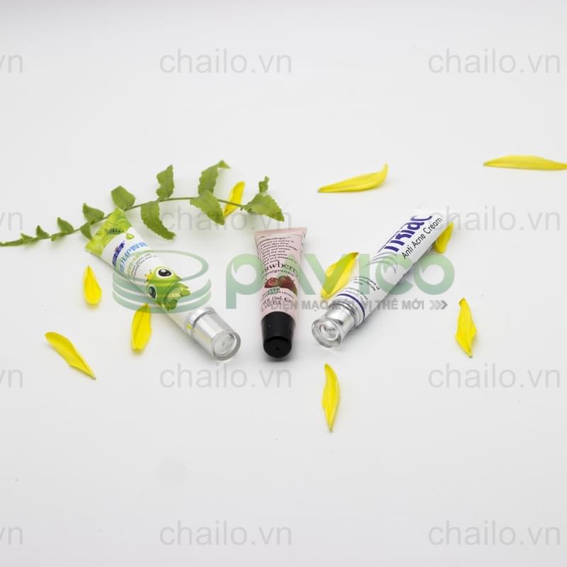 Vỏ tuýp nhựa nắp nhựa acrylic 10ml 15ml 20ml T-13