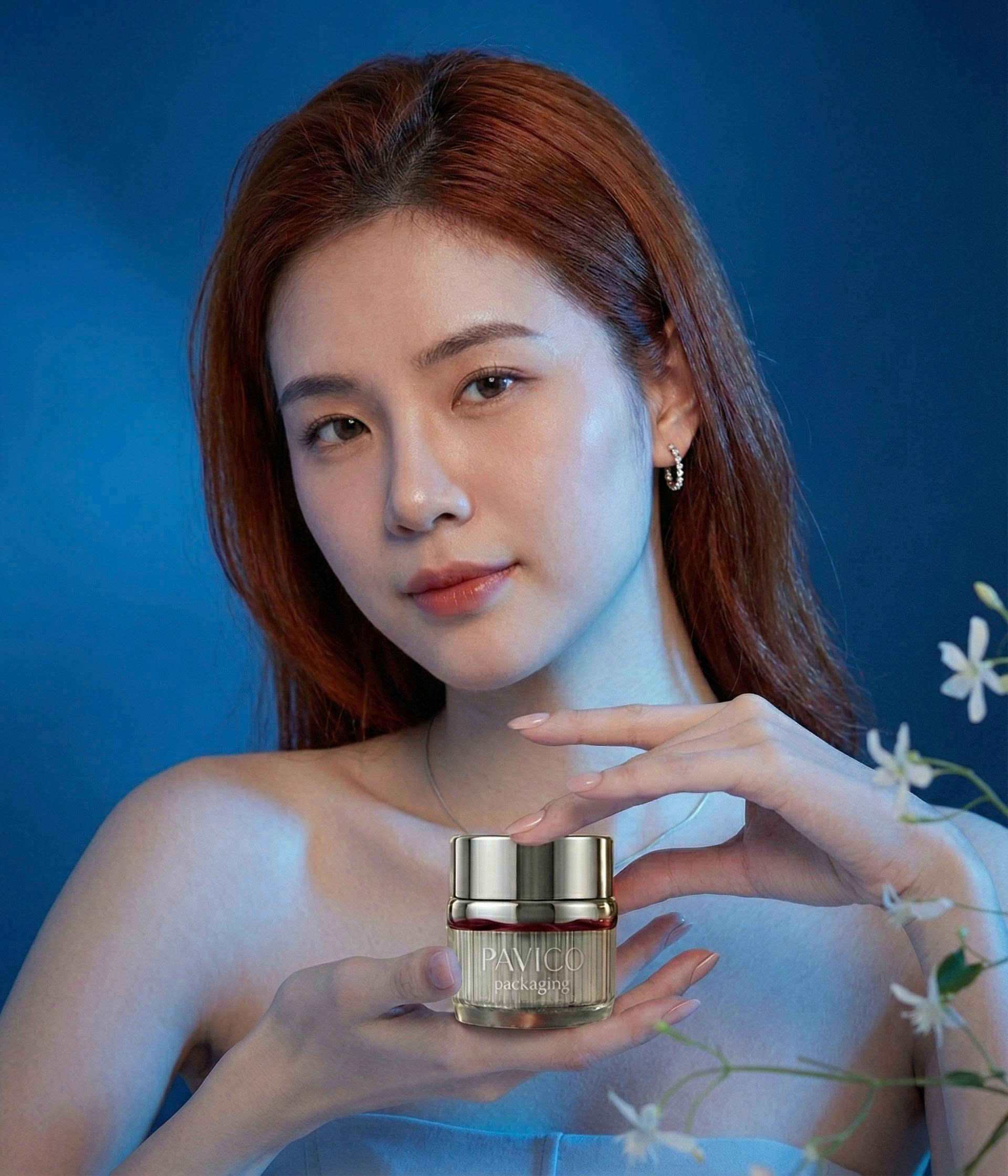 Hũ kem PS mạ bạc cao cấp