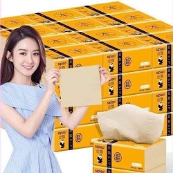GIẤY ĂN GẤU TRÚC SIPIAO SỢ TRE THÙNG 30 GÓI