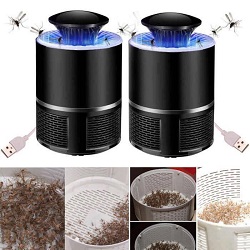 Đèn bắt muỗi thông minh kiểu Nhật hình trụ cắm cổng usb