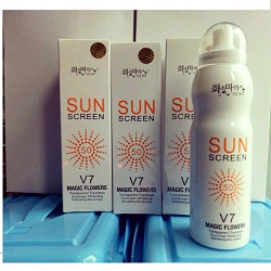 Xịt chống nắng Hàn Quốc Sun Screen V7