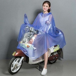ÁO MƯA CHẤM BI TRONG SUỐT CÁNH DƠI