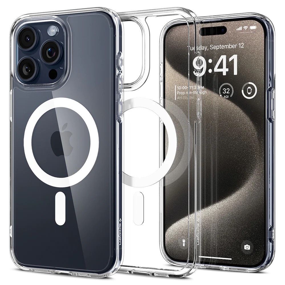 op-lung-iphone-15-pro-max-spigen-crystal-hybrid-magfit-white