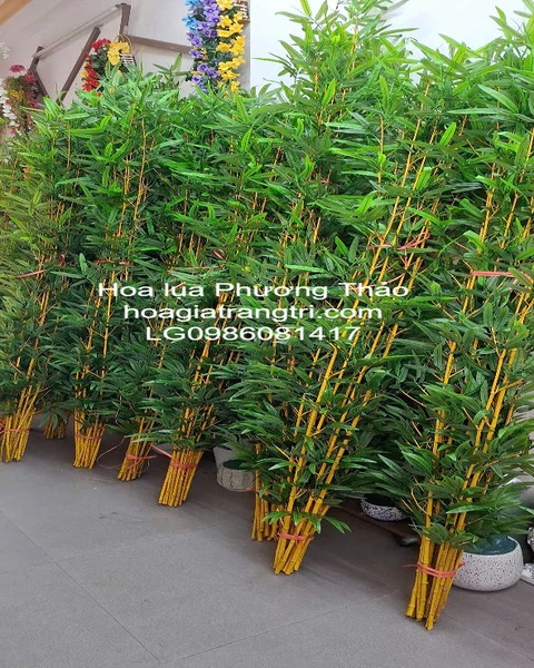 Cây Trúc Giả Trang Trí Phòng Khách Đẹp Hiện Đại