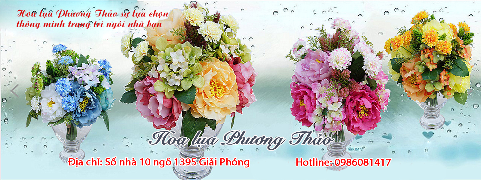 Hoa giả trang trí Phương Phảo