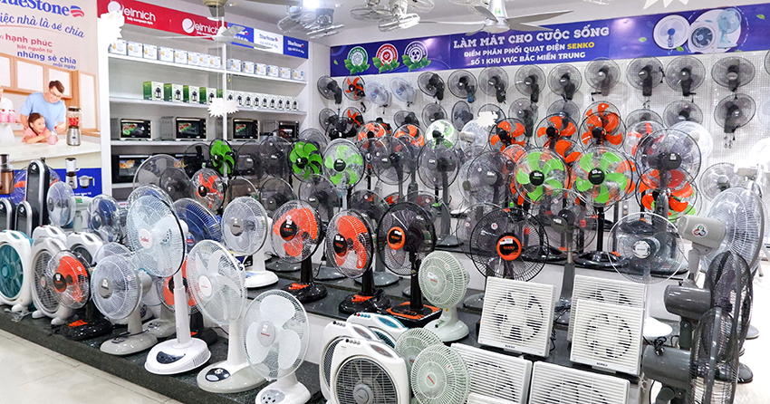 Top 5 quạt điện bán chạy nhất tại Hương Giang
