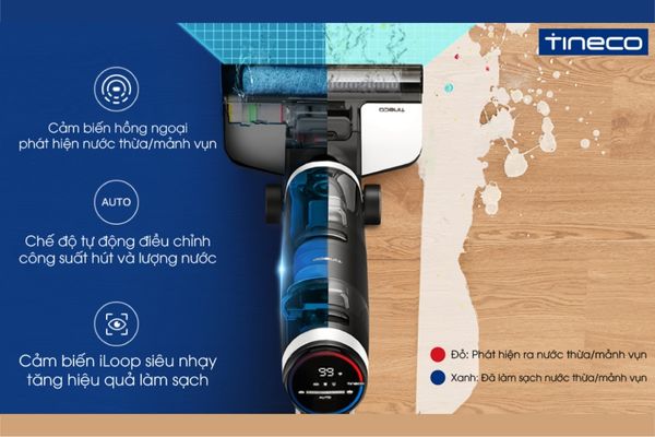 Tineco Floor One S3 là một sản phẩm máy hút bụi lau sàn hiện đại và tiện lợi. Với các tính năng thông minh, máy có thể tự động tạo ra lực hút và phun nước để lau sạch mọi bụi bẩn trên sàn nhà. Bạn sẽ không còn phải lo lắng về việc lau nhà nữa với sản phẩm này.