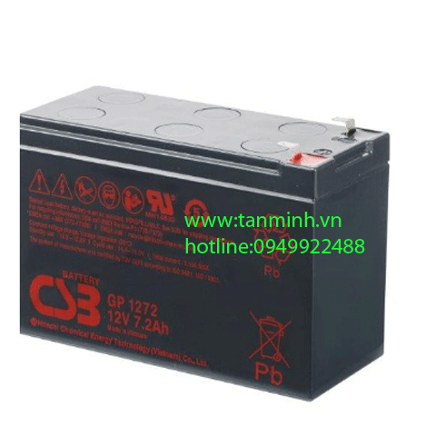 Ắc quy CSB 12V 7.2Ah, GP1272F2