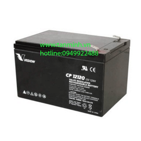 Ắc quy Vision 12V 12Ah, CP12120