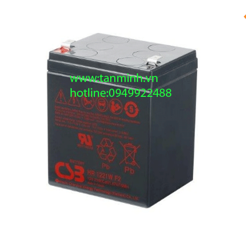 Ắc quy CSB 12V 5Ah, HR1221F2