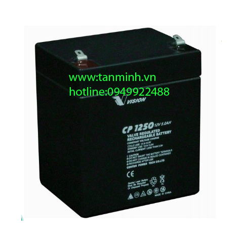 Ắc quy Vision 12V-5Ah CP1250