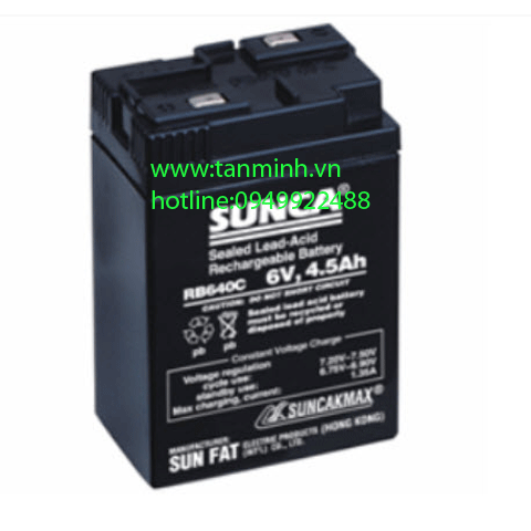 Ắc quy SUNCA RB640C (6V-4.5Ah)