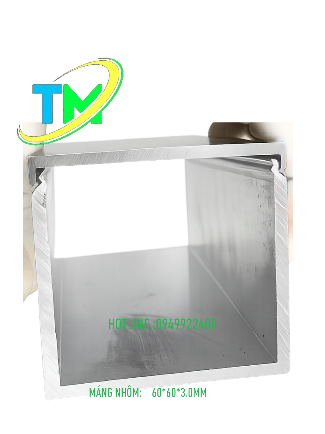Máng nhôm 60*60