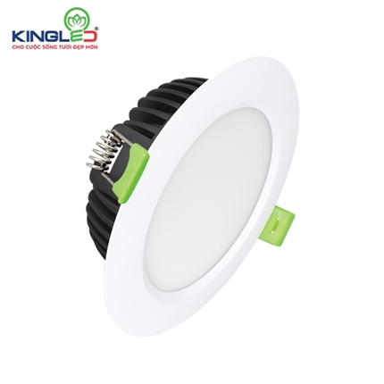 Đèn Âm Trần Diamond 15W Đơn Sắc Mặt Trắng - DDL-15SS-T140