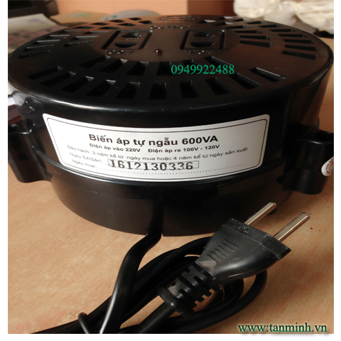 Biến áp đổi nguồn hạ áp 1 pha 600 VA