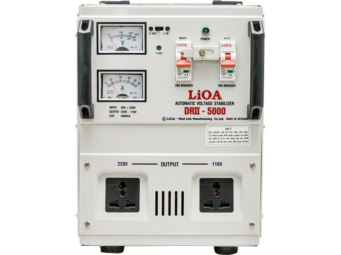 Ổn áp LiOA 1 pha 5kVA DRII-5000II