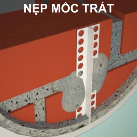 Nẹp mốc trát tường WPC-10