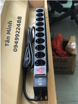 Thanh phân phối nguồn PDU 10 Ports