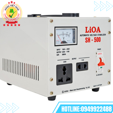 Ổn áp Lioa 1 pha SH-500 II