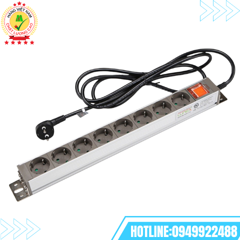 Ổ cắm PDU Hàn Quốc 8 Lỗ