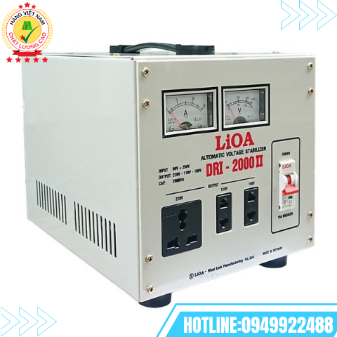 ỔN ÁP LIOA 1 PHA 2KVA DRI-2000II