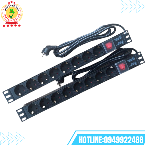 Ổ cắm điện PDU mã  EY01B-1U-GER8-KG