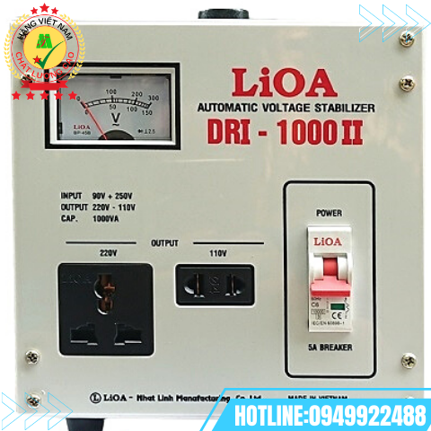 ỔN ÁP 1 PHA 1kVA DRI -1000 II